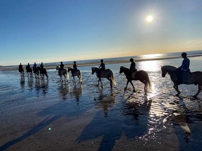 Strandrit Vrouwenpolder – 2 uur
