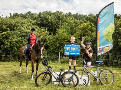 Ride & Run/ Bike tijdens Oostermoerfeest