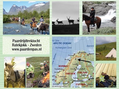 Ratekjokk - Trektocht door Noord Zweden op IJslandse paarden