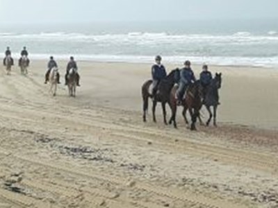 Strandrit te paard Zeeland Strandrit te paard Zeeland