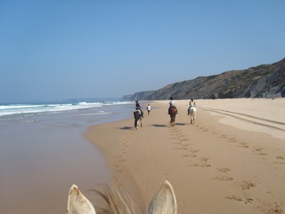 Paardrijvakantie aan de westkust van Portugal Paardrijvakantie aan de westkust van Portugal