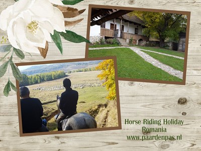 Paardrijdtrektocht door Roemenië met verblijf in vakantiehuis van Prince Charles